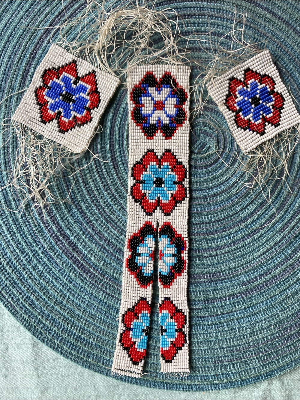 Handmade Native American Beaded Regalia Pieces Minnesota